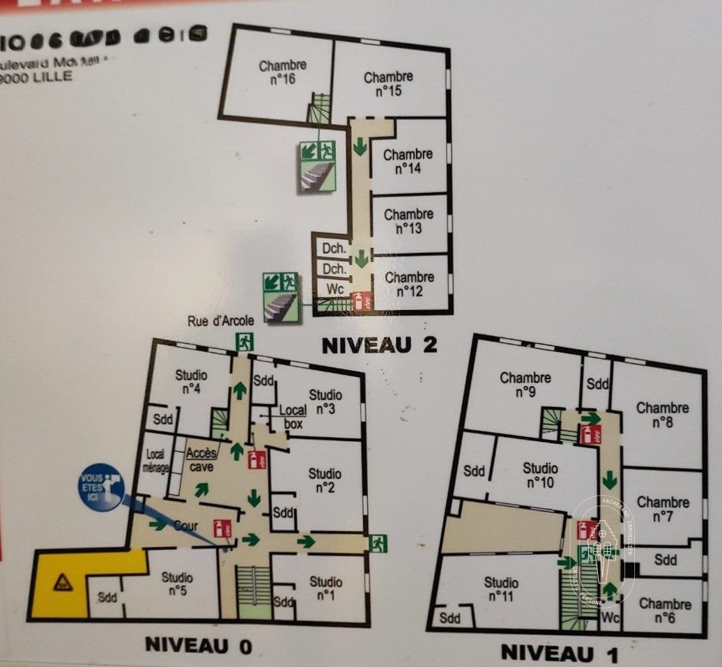 Vente Immeuble 297m² Lille 10