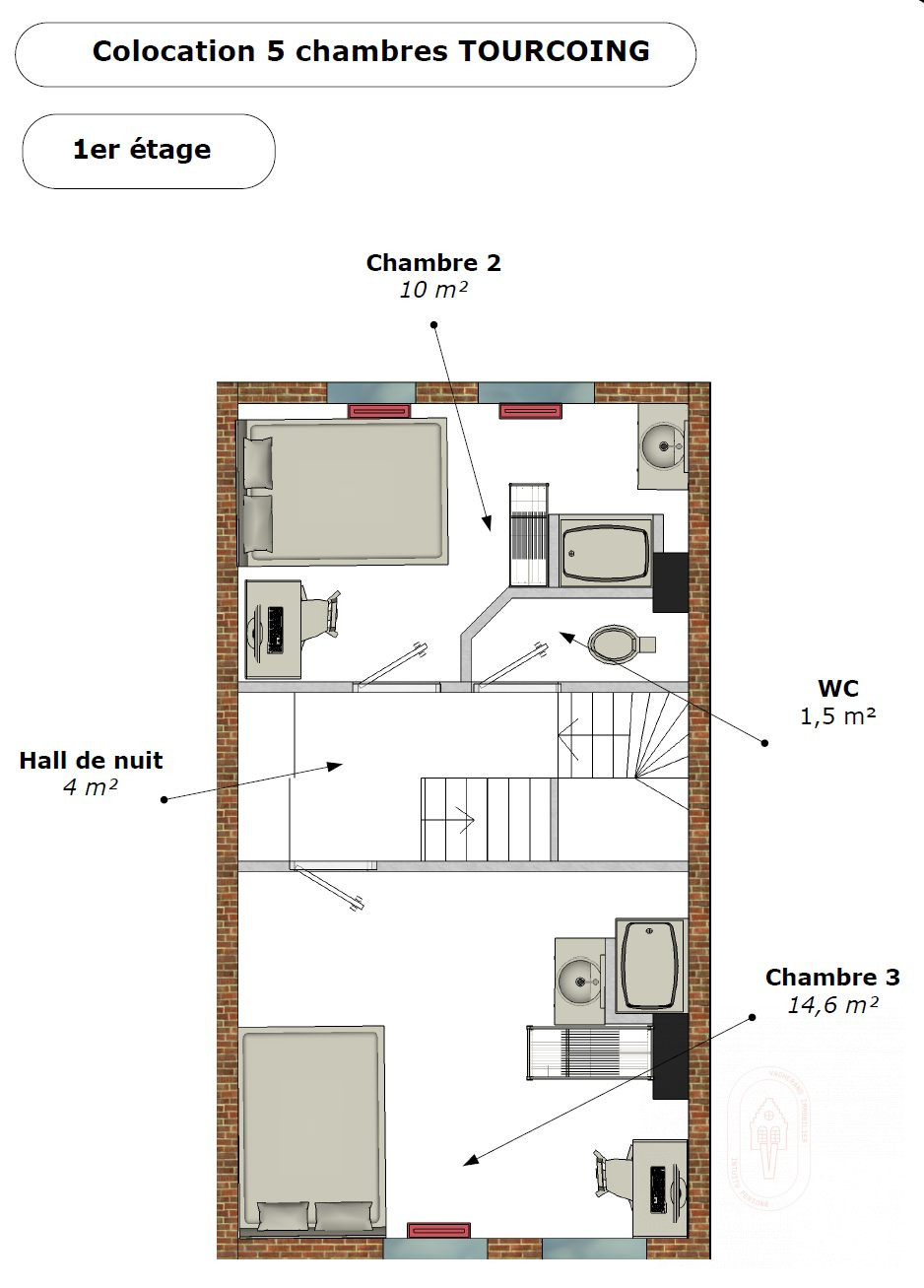 Vente Maison 111m² Tourcoing 16