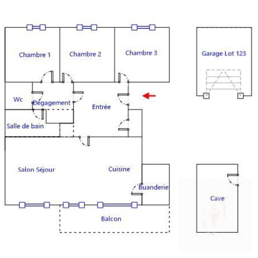 Vente Appartement 85m² Saint-andré-lez-lille 14